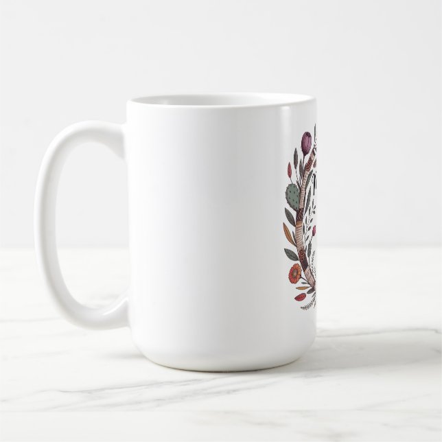 Der Blick einer Mutter birgt unendliche Geschichte Kaffeetasse (Links)