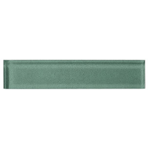 Der Blick gemütlich Jade-Grün-der aquamarinen Namensplakette