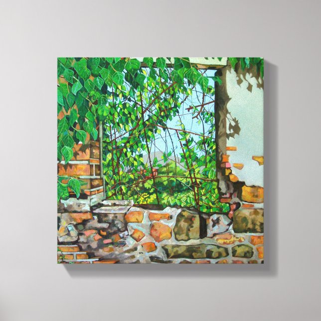 Der Blick von Lizard 2008 Leinwanddruck (Vorderseite)