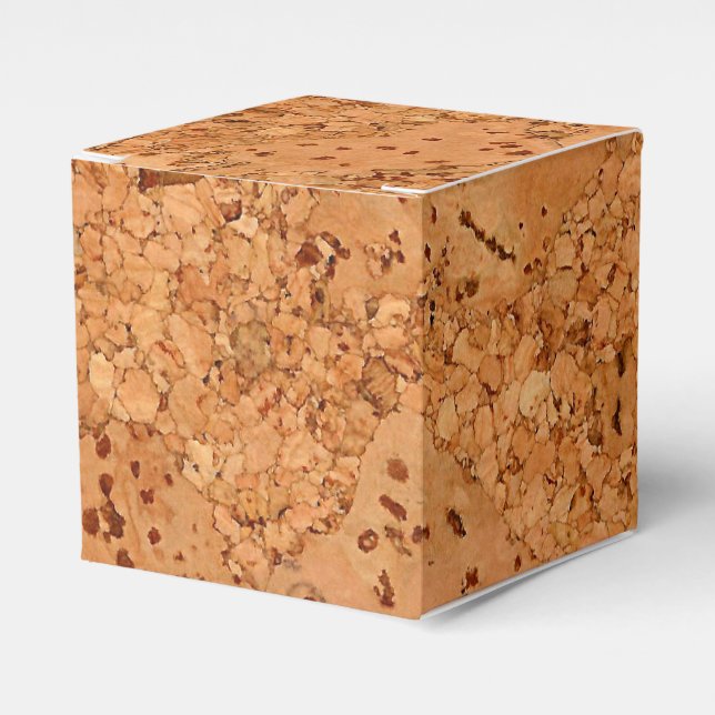 Der Blick von Macadamia Cork Burl Wood Grain Geschenkschachtel (Vorderseite)