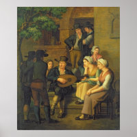 Der Blinde Sänger, 1828