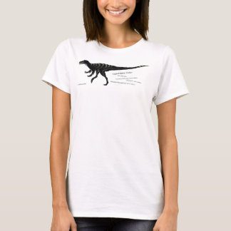 Der Blitz-Greifer-Dinosaurier-Shirt der Frauen T-Shirt