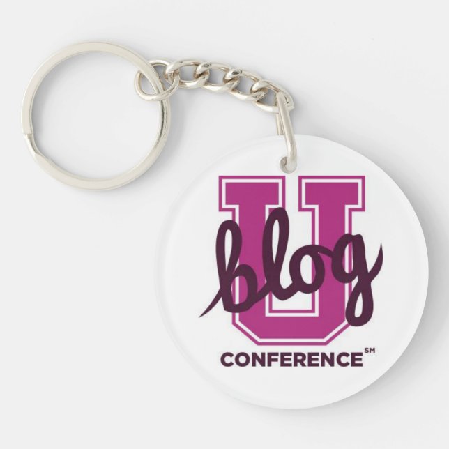 Der BlogU Schlüsselanhänger (Vorderseite)