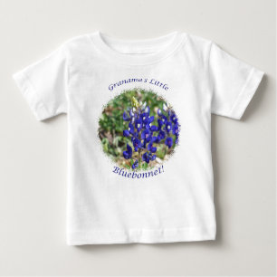 Der Bluebonnet-Baby-Shirt der Großmutter kleines Baby T-shirt