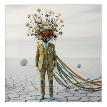 Der blühende Geist: Surrealistische florale Wüsten