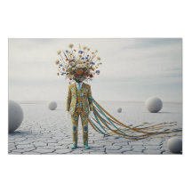 Der blühende Geist: Surrealistische Florale Wüsten