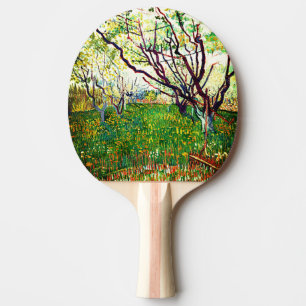 Der blühende Obstgarten (1888) von Vincent Van Gog Tischtennis Schläger