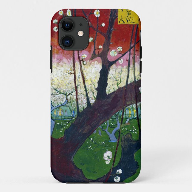 Der blühende Pflaumen-Baum durch Van Gogh Case-Mate iPhone Hülle (Rückseite)