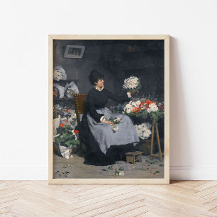 Der Blume-Händler Victor Gabriel Gilbert Poster