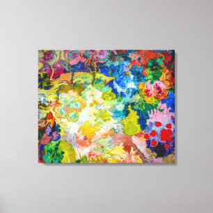 Der Blumengarten   Carl Lohse   Leinwanddruck