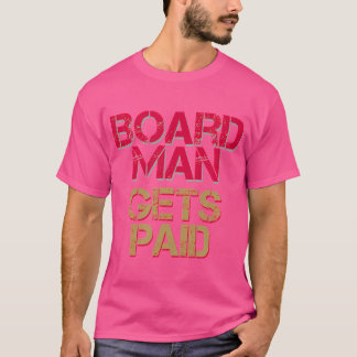 Der Board-Mann bekommt einen Coolen Basketball-Lüf T-Shirt