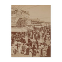 Der Boardwalk in der atlantischen Stadt