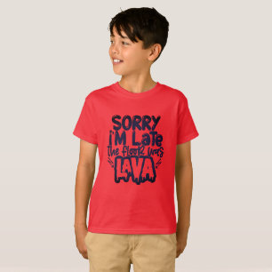 Der Boden ist Lava Spiel Spaß T-Shirt