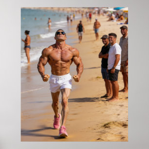 Der Bodybuilder Poster