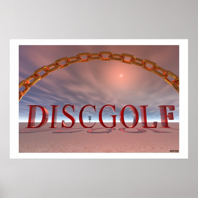 Der Bogen einer Kette Poster (Vorne)