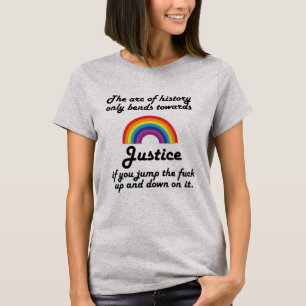 Der Bogen von Gerechtigkeit T-Shirt