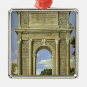 Der Bogen von Triumph Silbernes Ornament