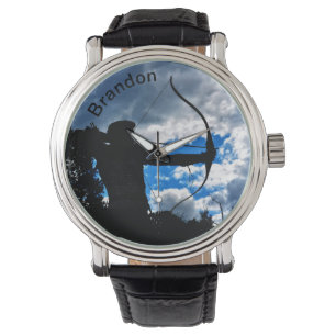 Der Bogenschütze Armbanduhr