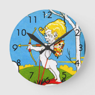 Der Bogenschütze Runde Wanduhr