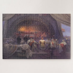 Der böhmische König Přemysl Otakar II. von Mucha Puzzle