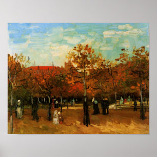 Der Bois de Boulogne von Van Gogh, Poster