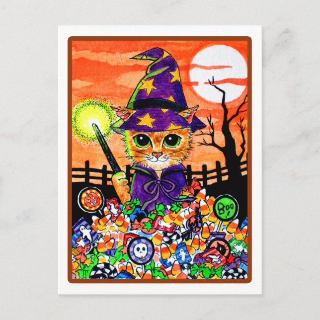 Der Bonbonzauber Postkarte (Vorderseite)