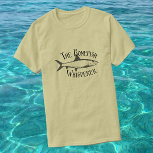 Der Bonefish Whisperer - Flats Fischen T-Shirt