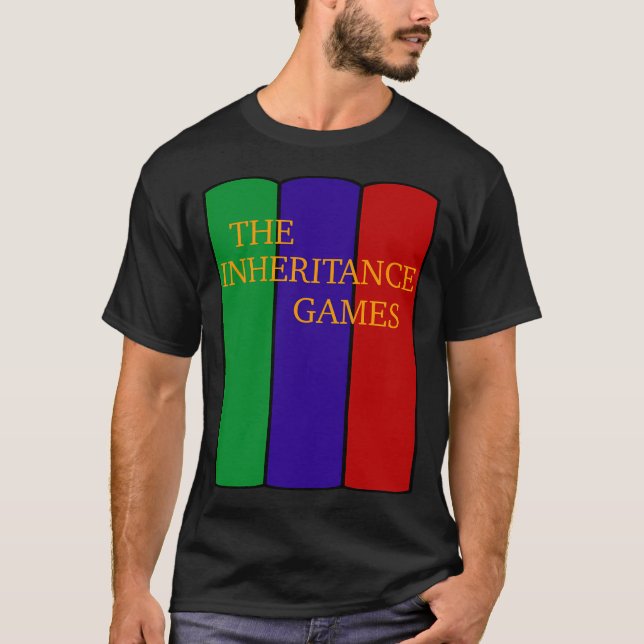 Der Bookstack für Erbschaftsspiele T-Shirt (Vorderseite)