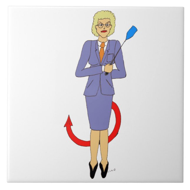 Der böse Lehrer Fliese (Vorderseite)