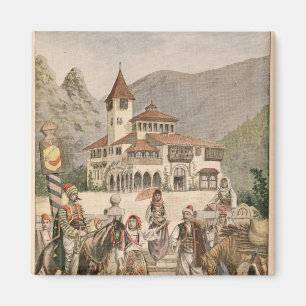 Der bosnische Pavillon an der universellen Magnet