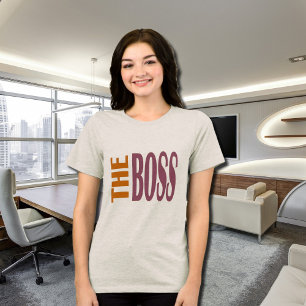 DER BOSS BROWNY Tri-Blend SHIRT