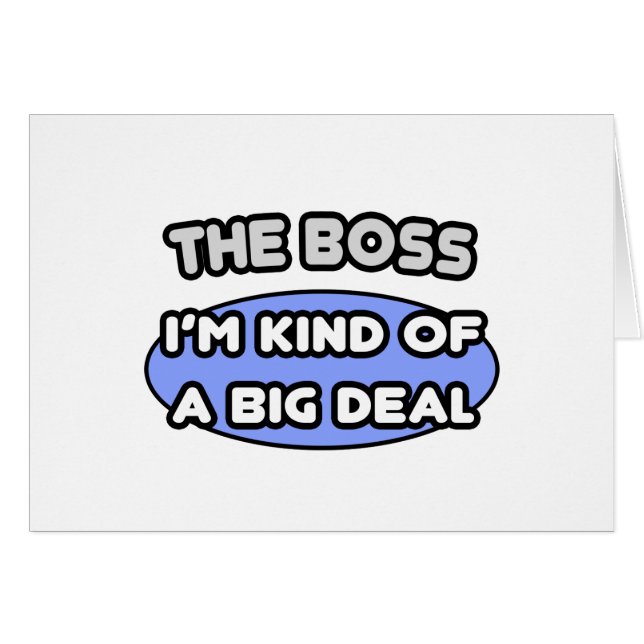 Der Boss... ein großer Deal (Vorderseite (Horizontal))