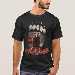 Der Boss Grizzlybär des Banff Nationalparks T-Shirt
