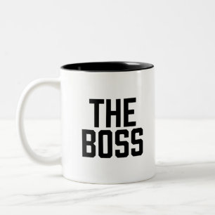 Der Boss Zweifarbige Tasse