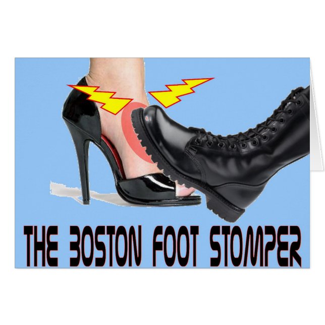 Der Boston-Fuß Stomper (Vorderseite (Horizontal))