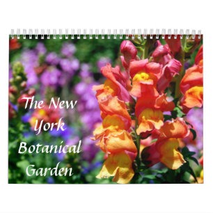 Der botanische Garten New York Kalender
