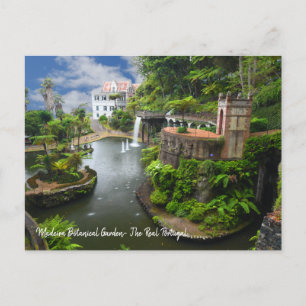 Der Botanische Garten von Real Portugal - Madeira Postkarte