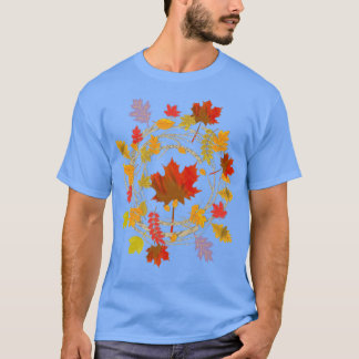 Der botanische Herbst hinterlässt den Naturwald fa T-Shirt