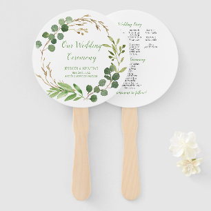 Der botanische Traum Eukalyptus Verlasse RUNDFans Fächer