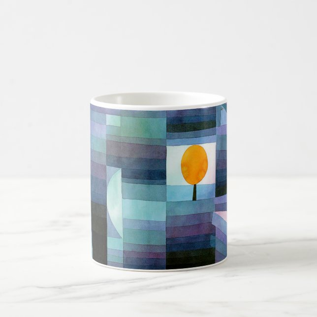 Der Bote des Herbstes, Klee Kaffeetasse (Mittel)