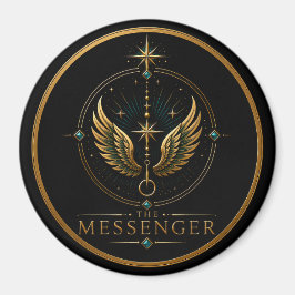 Der Bote Gemini Archetyp Kreis Magnet