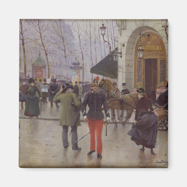 Der Boulevard der Capucines Magnet (Vorne)