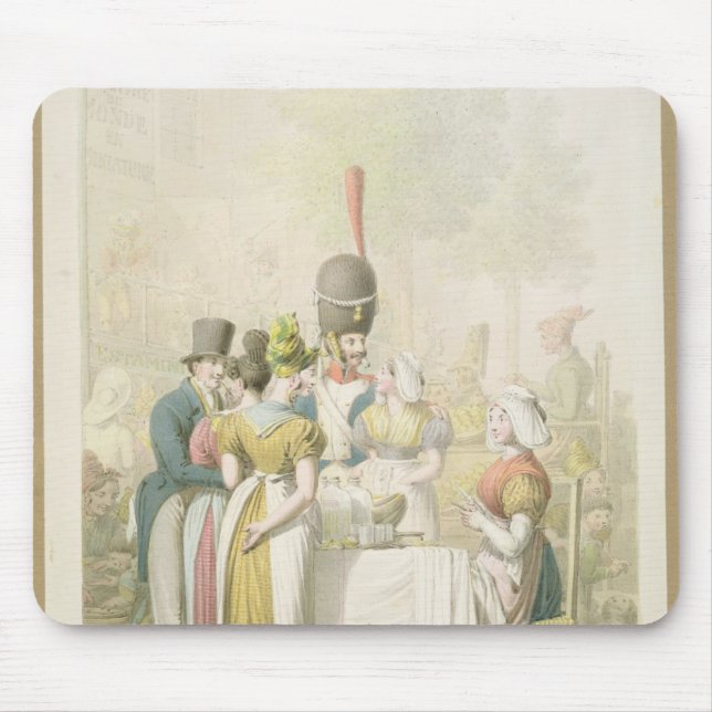 Der Boulevard du Temple, von 'Verzeichnisde Mousepad (Vorne)