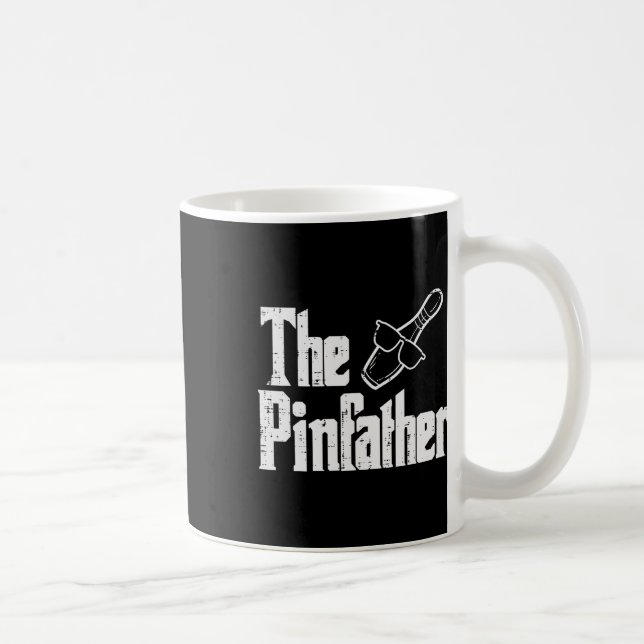Der Bowling-Vater-Vater Pate Bowler Daddy Kaffeetasse (Rechts)