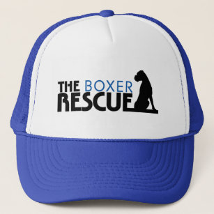 Der Boxer-Rettungs-Logo-Fernlastfahrer-Hut Truckerkappe