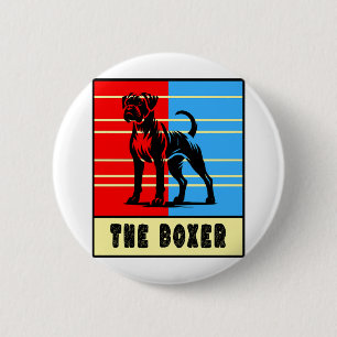 Der Boxer - Starke Hündin Button