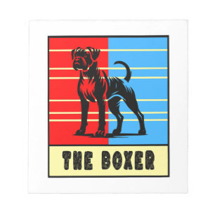 Der Boxer - Starker Hund Notizblock
