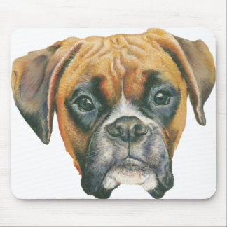 Der Boxer von Janet Pidoux Mousepad