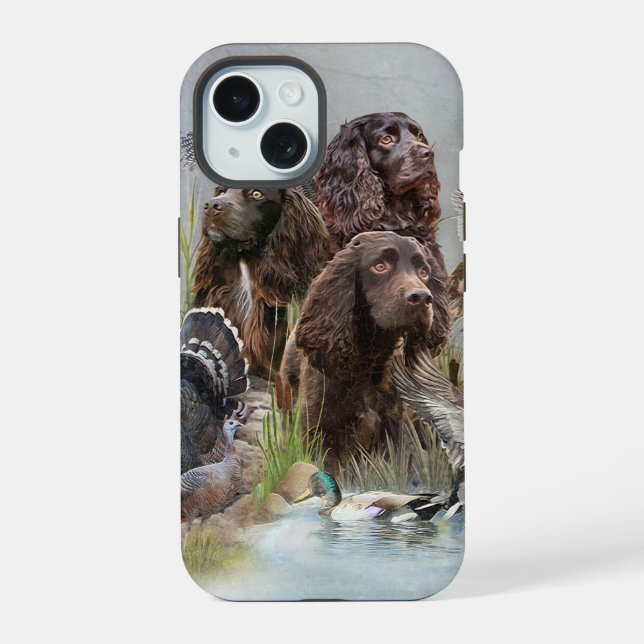 Der Boykin Spaniel iPhone 15 Hülle (Rückseite)