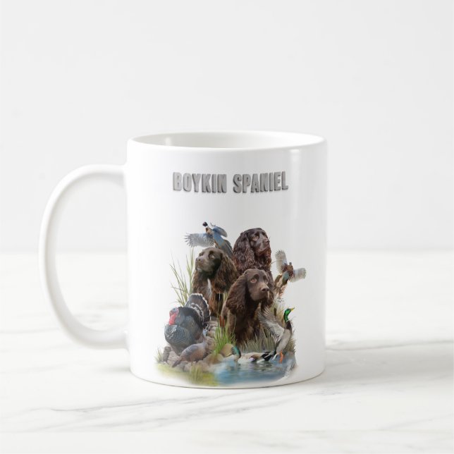 Der Boykin Spaniel Kaffeetasse (Links)